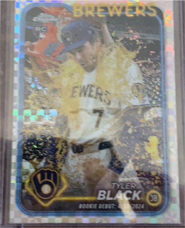 2024 Topps Update #US150 Tyler Black Milwaukee Brewers — front