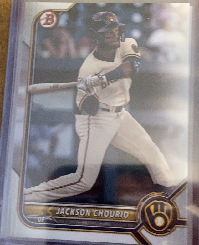 2022 Bowman Draft #BD-115 Jackson Chourio — front