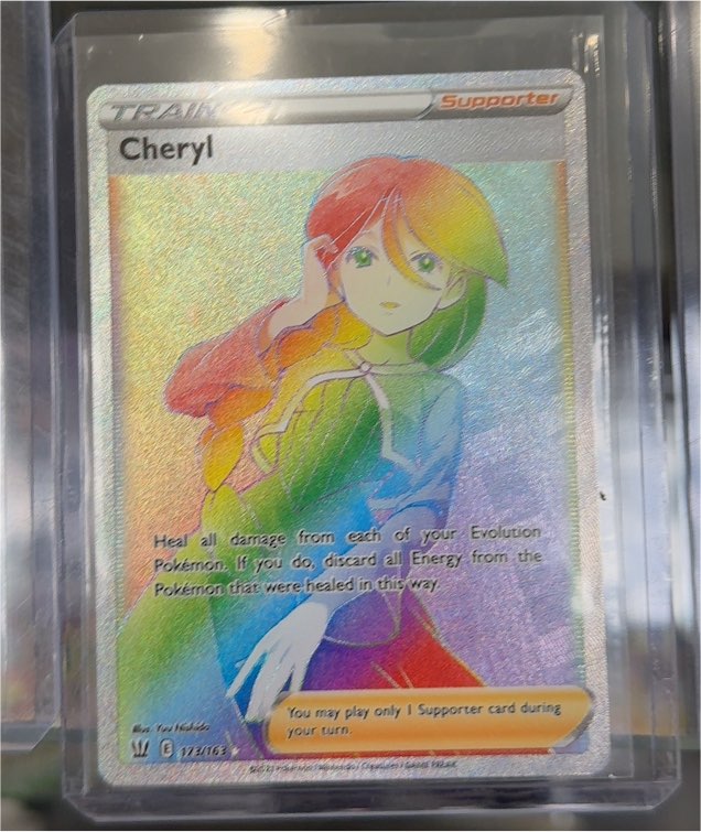 2021 Pokémon Battle Styles #173/163 Cheryl — front