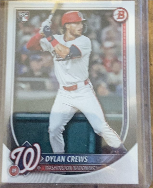 2025 Bowman #42 Dylan Crews — front