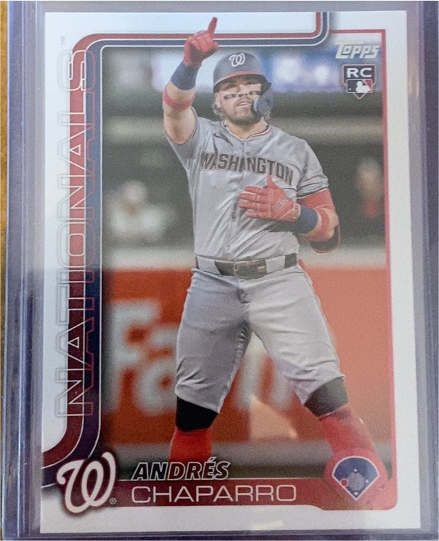 2025 Topps #167 Andrés Chaparro — front