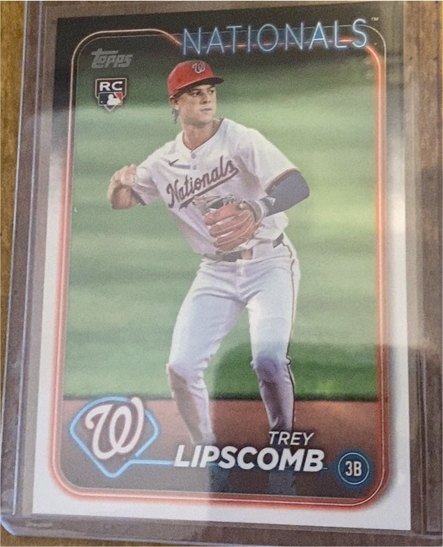2024 Topps Update Series #US143 Trey Lipscomb — front