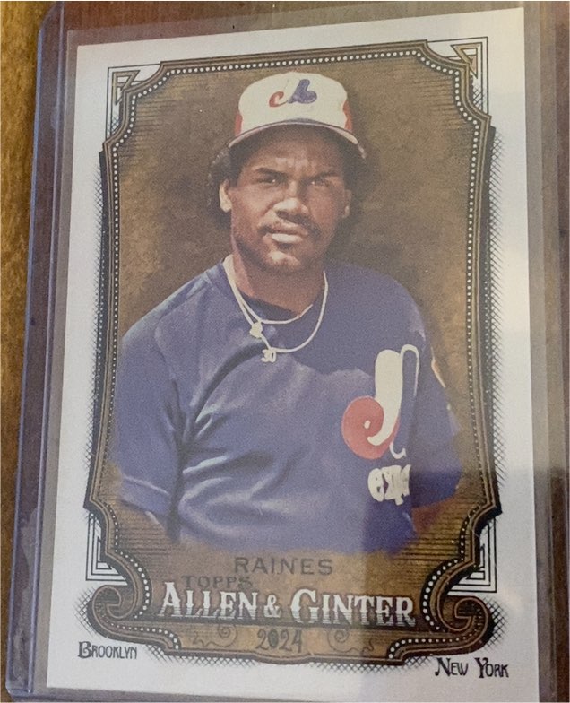 2024 Topps Allen & Ginter #336 Tim Raines — front