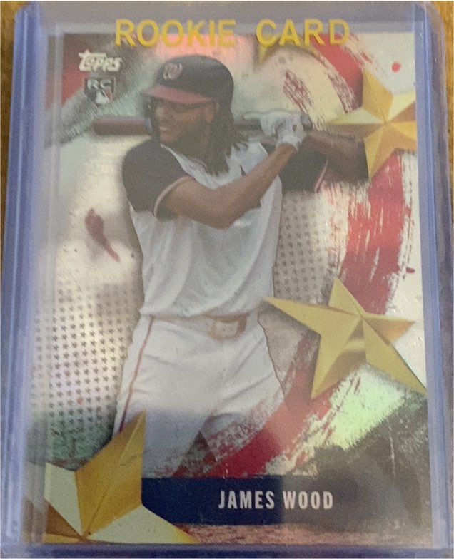 2025 Topps Series 1 Stars of MLB #SMLB-18 James Wood — front