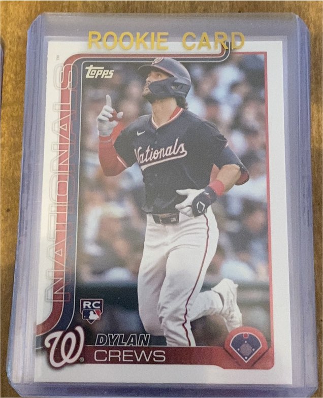 2025 Topps Series 1 #74 Dylan Crews — front