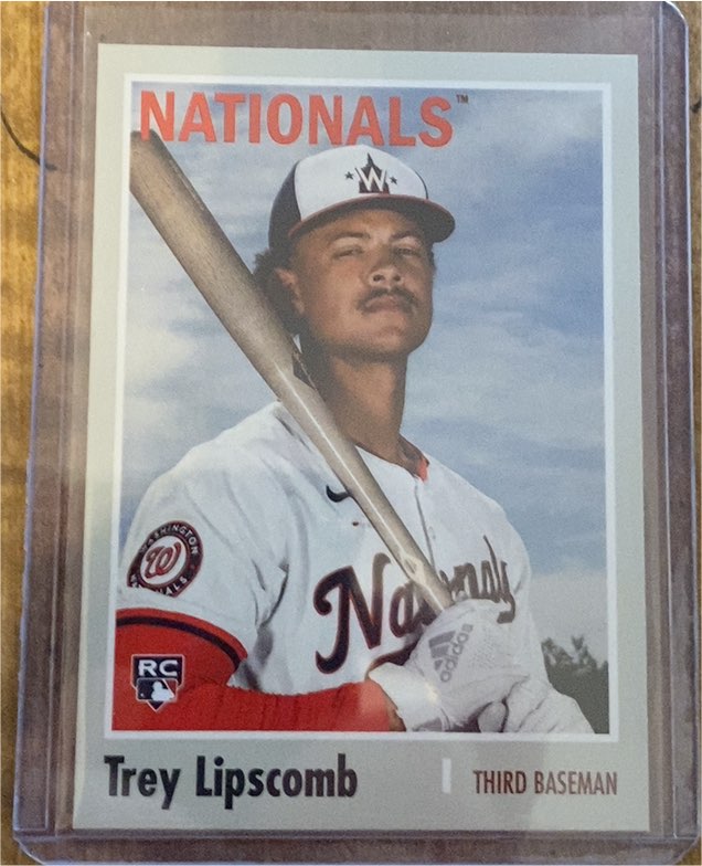 2024 Topps Archives #167 Trey Lipscomb — front