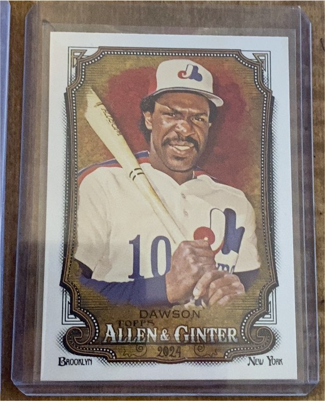 2024 Topps Allen & Ginter #242 Andre Dawson — front