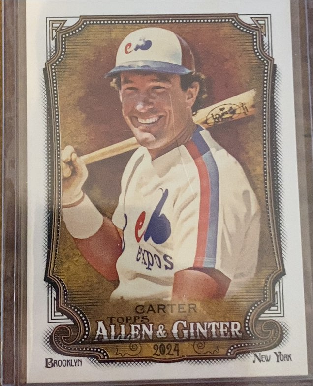 2024 Topps Allen & Ginter #192 Gary Carter — front