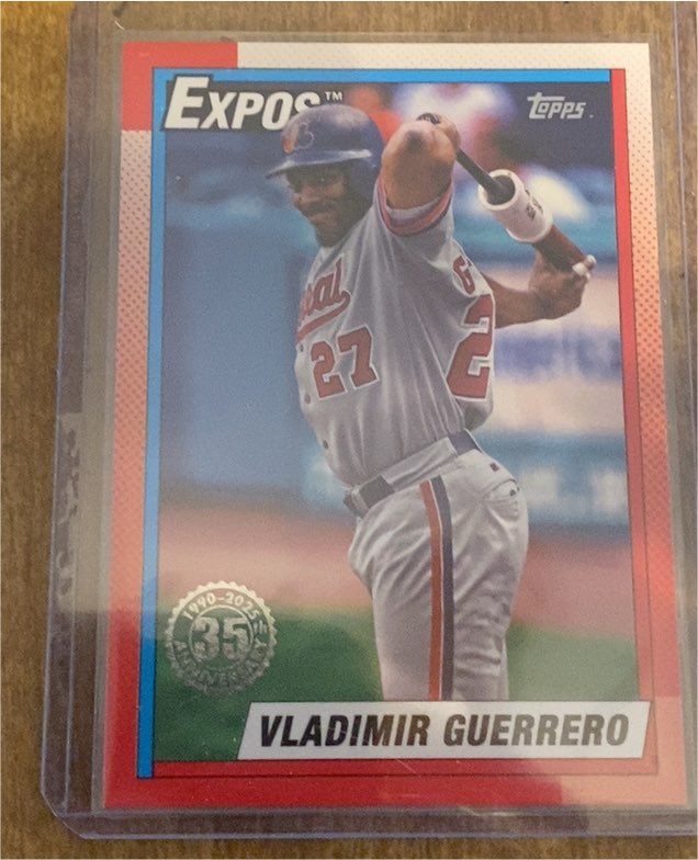 2025 Topps #T90-48 Vladimir Guerrero — front
