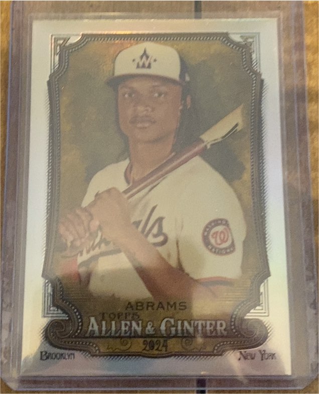 2024 Topps Allen & Ginter #17 C.J. Abrams — front