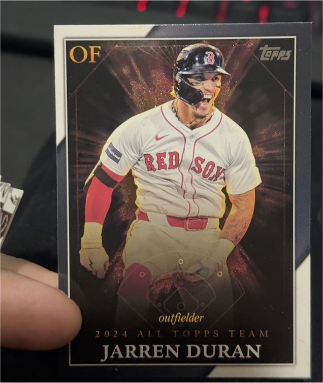 2025 Topps Series 1 #ATT-8 Jarren Duran 2024 All-Topps Team — front