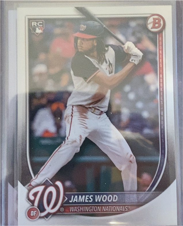 2025 Bowman #29 James Wood — front