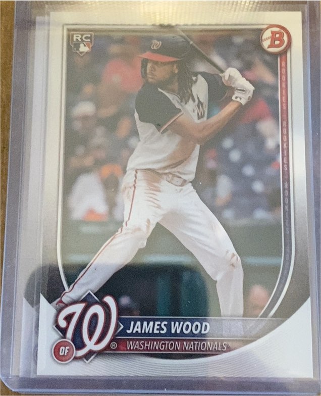2025 Bowman #29 James Wood — front