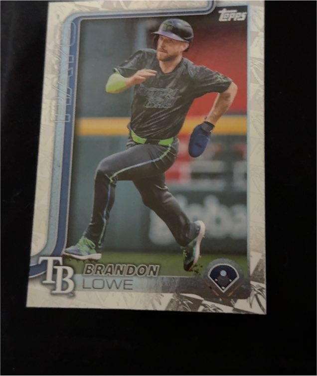 2025 Topps Series 1 #153 Brandon Lowe — front