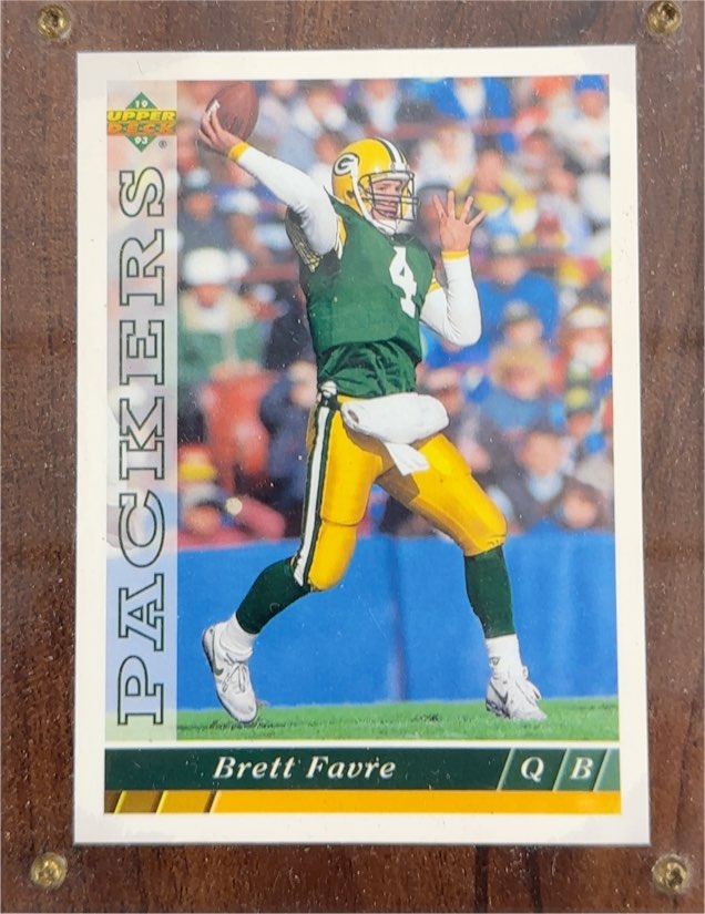 1993 Upper Deck #360 Brett Favre — front