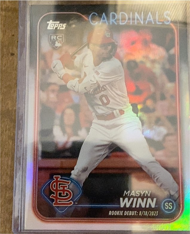 2024 Topps Update #US272 Masyn Winn — front