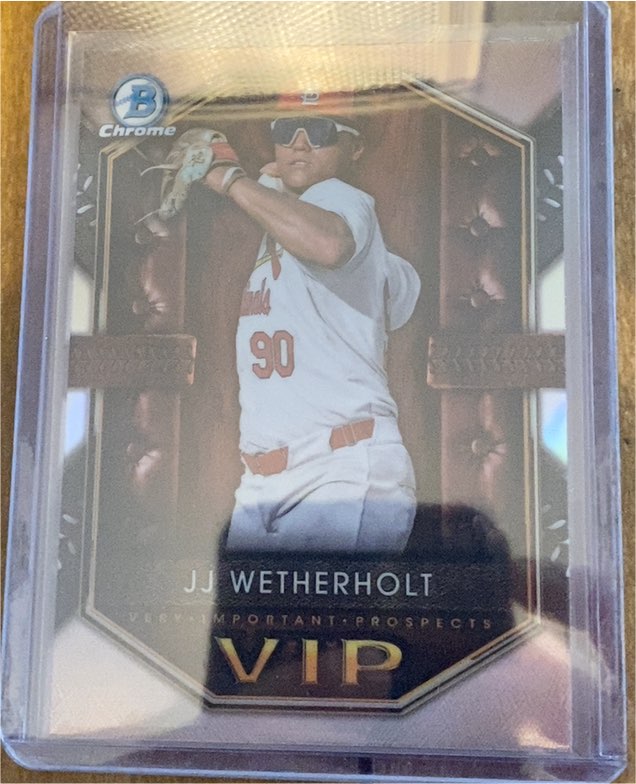 2025 Bowman Chrome #VIP-18 JJ Wetherholt — front