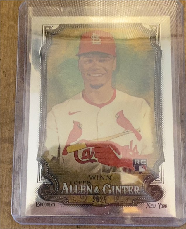 2024 Topps Allen & Ginter #24 Masyn Winn — front