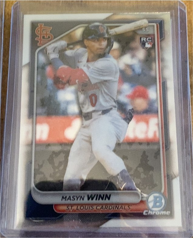 2024 Bowman Chrome #61 Masyn Winn — front