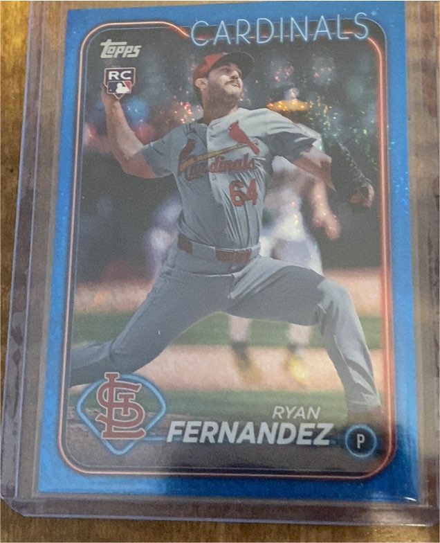 2024 Topps Update #US111 Ryan Fernandez — front