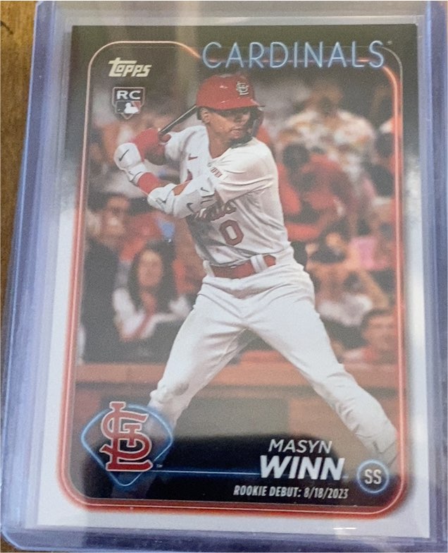 2024 Topps Update #US272 Masyn Winn — front