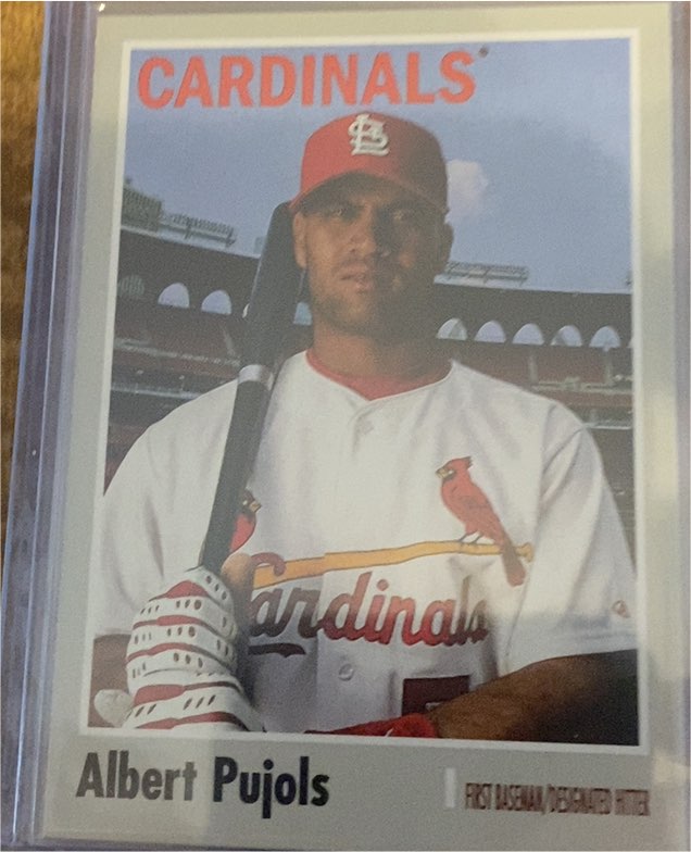 2024 Topps Archives #117 Albert Pujols St. Louis Cardinals — front