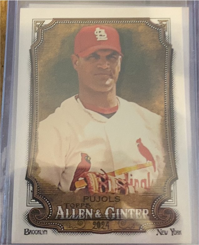 2024 Topps Allen & Ginter #150 Albert Pujols — front
