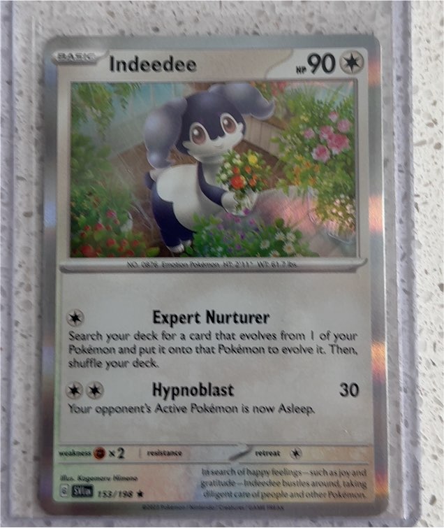 2023 Pokémon Scarlet & Violet #153 Indeedee — front