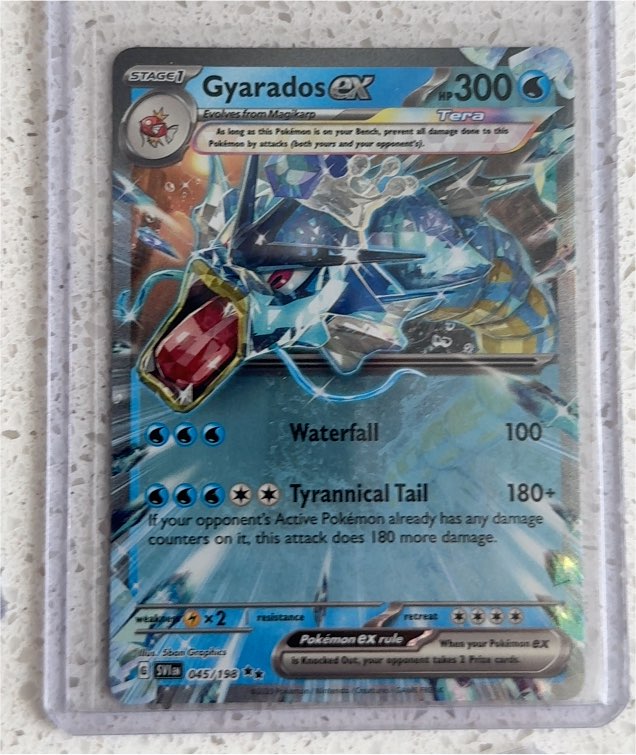 2023 Pokémon Scarlet & Violet Base Set #045 Gyarados ex — front