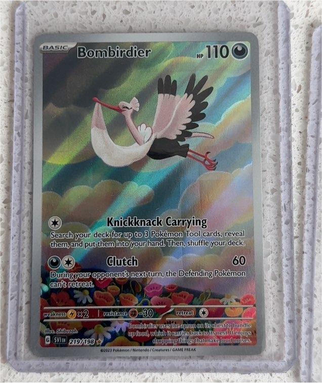 2023 Pokémon Scarlet & Violet #219 Bombirdier — front