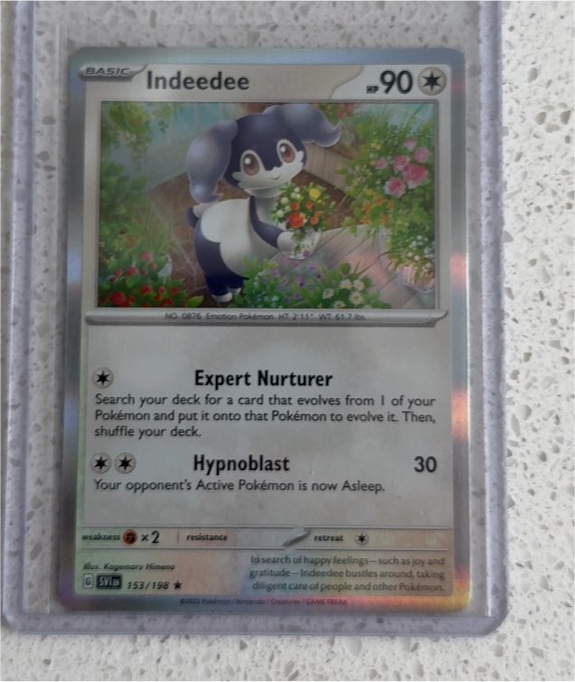 2023 Pokémon Scarlet & Violet #153 Indeedee — front