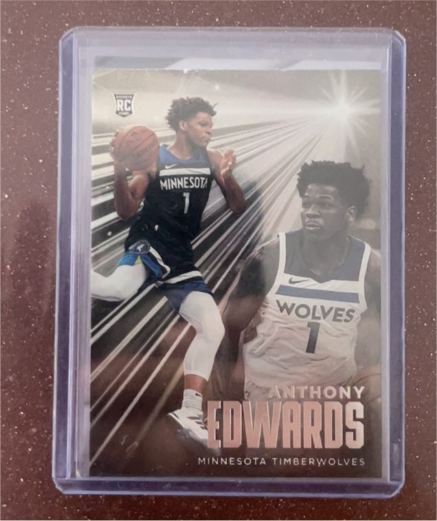2020-21 Panini Chronicles Essentials #203 Anthony Edwards — front