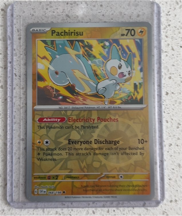 2023 Pokémon Scarlet & Violet #068 Pachirisu — front