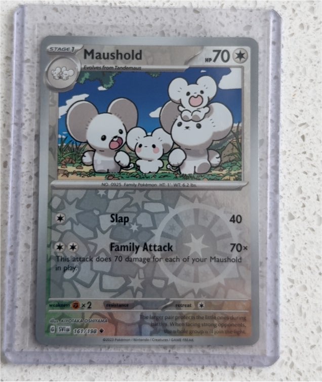 2023 Pokémon Scarlet & Violet #161 Maushold — front