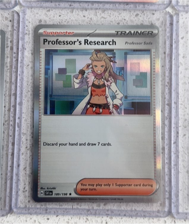 2023 Pokémon Scarlet & Violet SV1EN #189 Professor's Research — front
