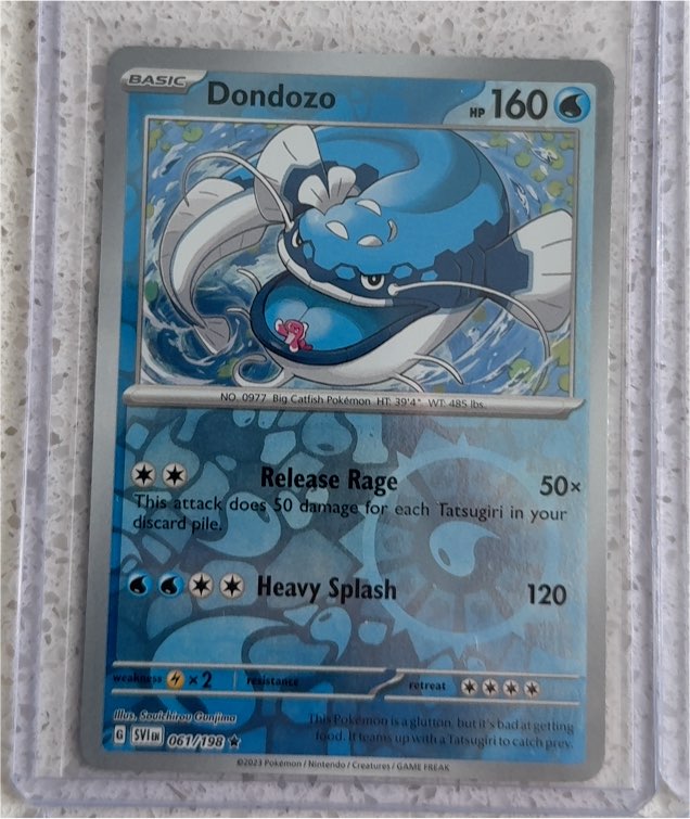 2023 Pokémon Scarlet & Violet #061 Dondozo — front