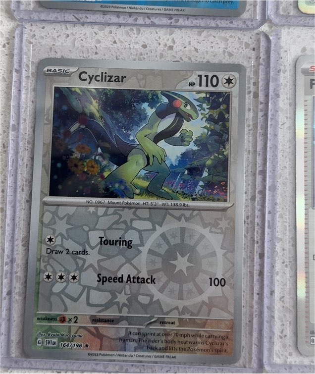 2023 Pokémon Scarlet & Violet #164 Cyclizar — front