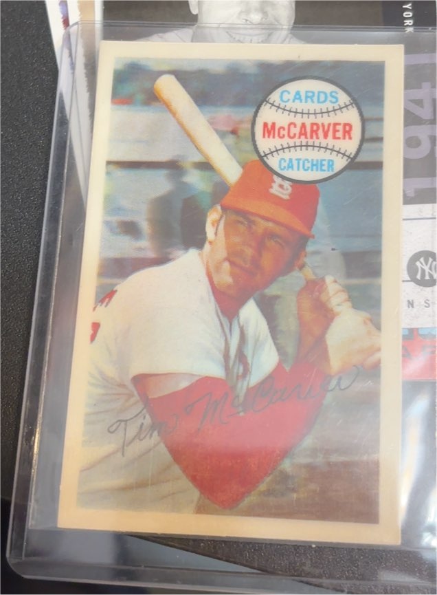 1970 Kellogg's #34 Tim McCarver — front