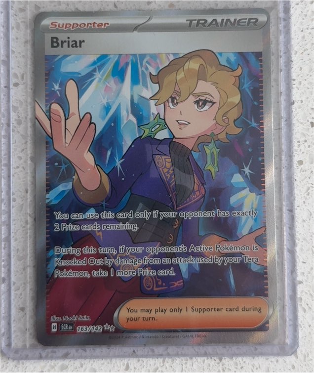 2024 Pokémon S&V Stellar Crown #163/142 Briar — front