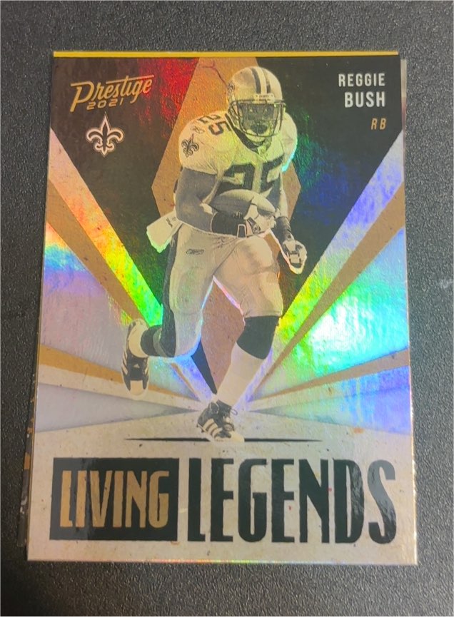 2021 Panini Prestige Living Legends #LL-2 Reggie Bush — front