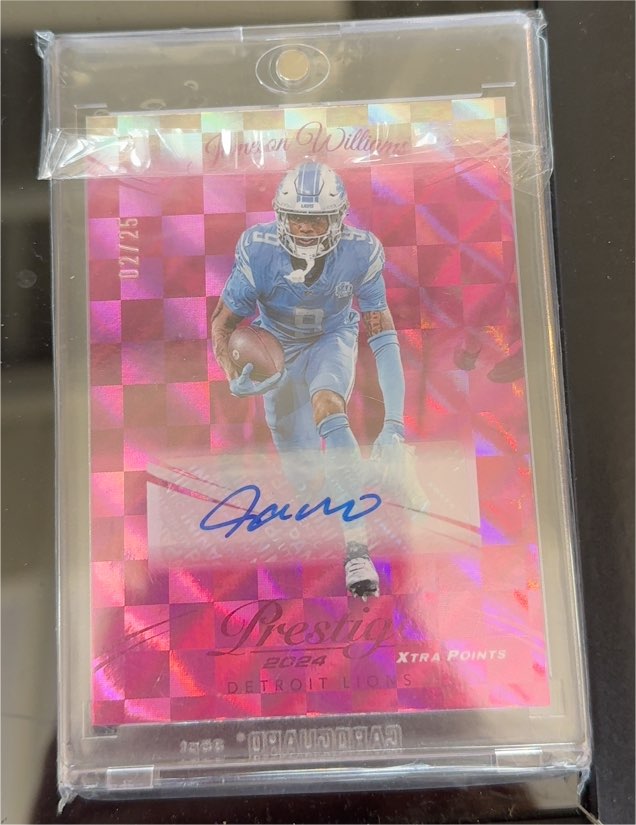 2024 Panini Prestige #100 Jameson Williams — front