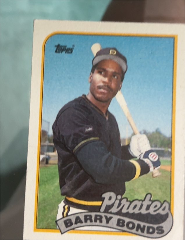 1989 Topps #620 Barry Bonds — front
