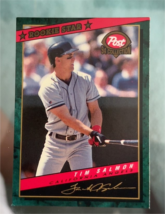 1994 Post Collection #26 Tim Salmon — front