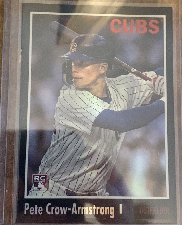 2024 Topps Archives #146 Pete Crow-Armstrong RC Chicago Cubs — front