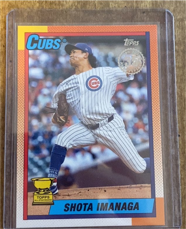 2025 Topps 1990 Topps 35th Anniversary #T90-85 Shota Imanaga — front