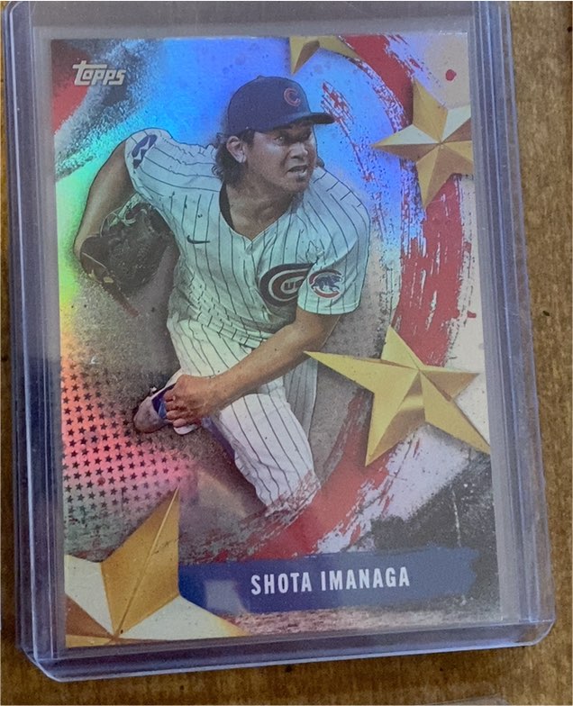 2025 Topps Series 1 Stars of MLB #SMLB-26 Shota Imanaga — front