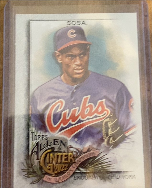 2022 Topps Allen & Ginter #149 Sammy Sosa — front