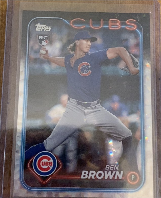 2024 Topps Chrome Update #USC67 Ben Brown — front