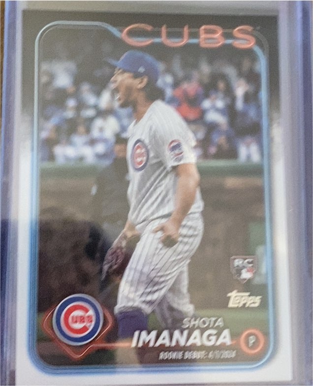 2024 Topps Update #US281 Shota Imanaga — front