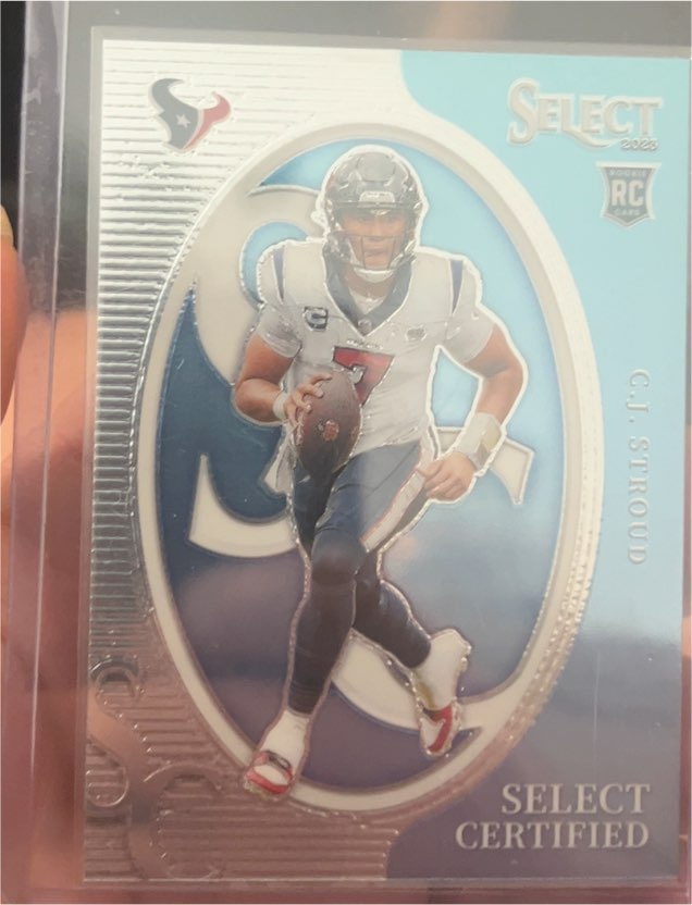 2023 Panini Select #CRO-CST C.J. Stroud Select Certified Rookies — front